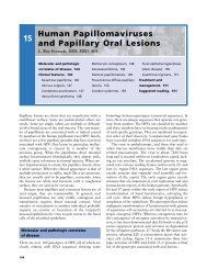 Ch15: Human Papillomaviruses and Papillary Oral Lesions