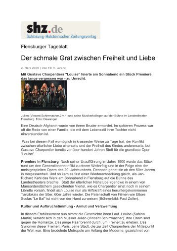 Flensburger Tageblatt - Kehl, Jan-Richard