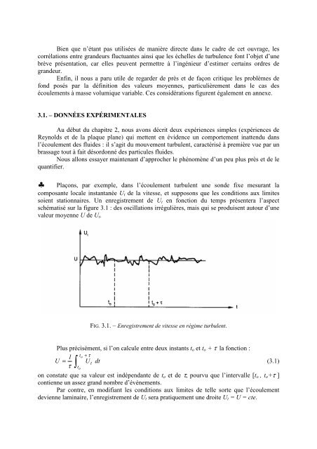 FLUIDES EN ÉCOULEMENT Méthodes et modèles Jacques PADET