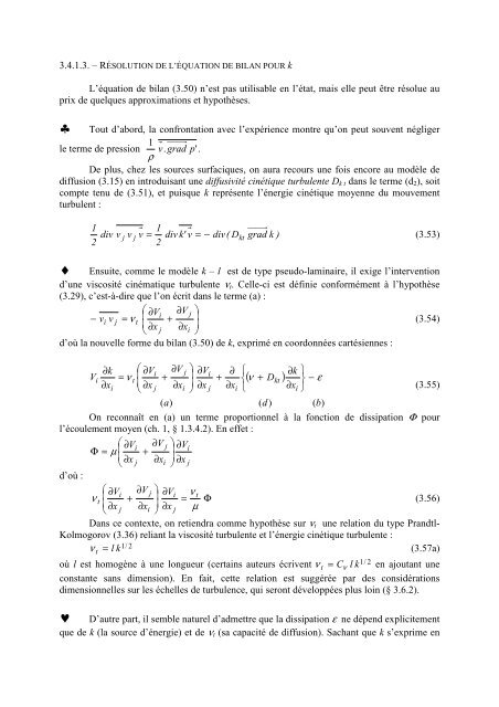 FLUIDES EN ÉCOULEMENT Méthodes et modèles Jacques PADET