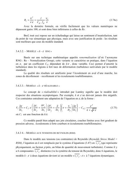 FLUIDES EN ÉCOULEMENT Méthodes et modèles Jacques PADET