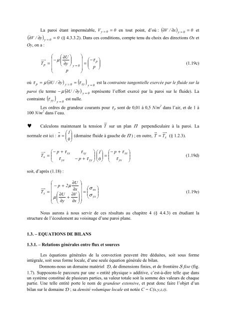 FLUIDES EN ÉCOULEMENT Méthodes et modèles Jacques PADET