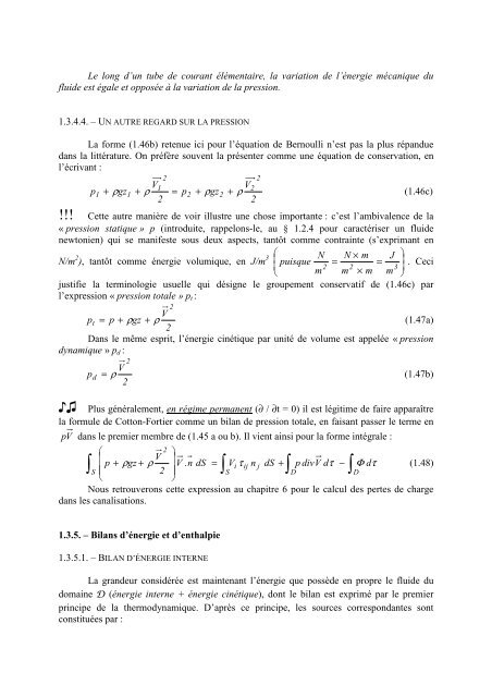 FLUIDES EN ÉCOULEMENT Méthodes et modèles Jacques PADET