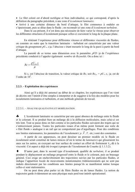 FLUIDES EN ÉCOULEMENT Méthodes et modèles Jacques PADET