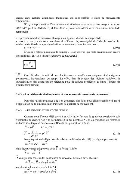 FLUIDES EN ÉCOULEMENT Méthodes et modèles Jacques PADET