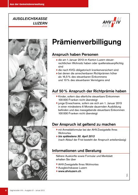 DaGmErsEllEr - Gemeinde Dagmersellen