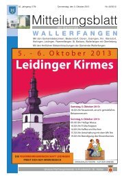 KW 40/2013 - Gemeinde Wallerfangen