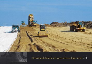 Grondstabilisatie en grondrecyclage met kalk - Kalkflash