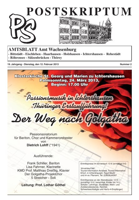 Amtsblatt Februar 2013 - Ichtershausen