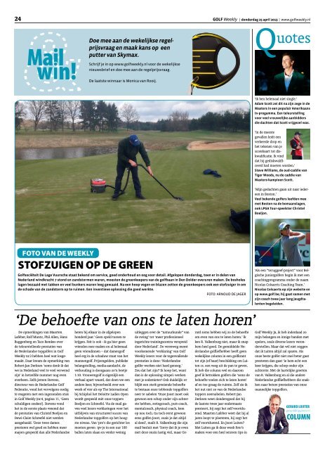 Golf Weekly 2013 editie 05
