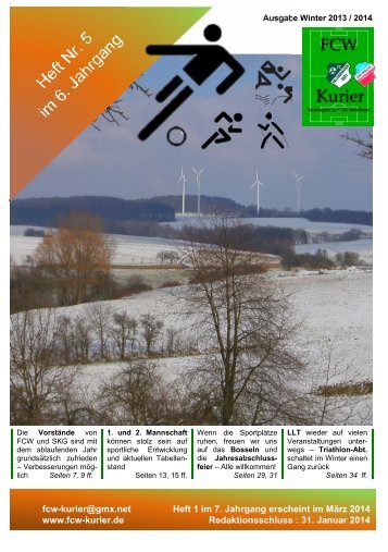 Download von Heft 2013 / 5 - fcw-kurier.de