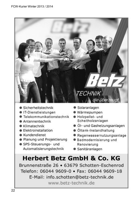 Download von Heft 2013 / 5 - fcw-kurier.de