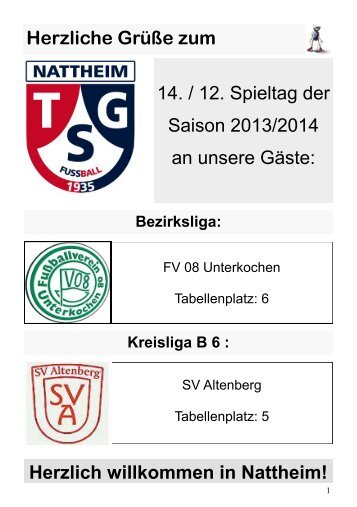 breamabläddle - TSG Nattheim