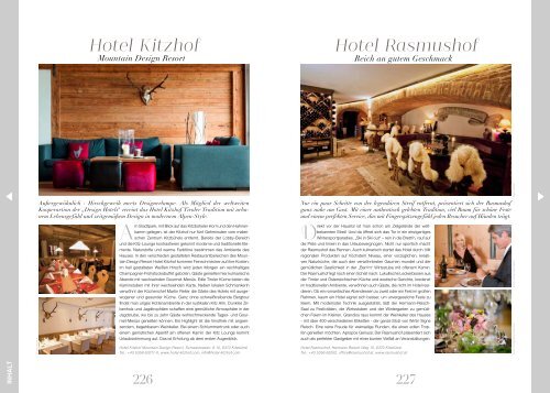 KITZ Lifestyle Magazin - Concept Studio 7