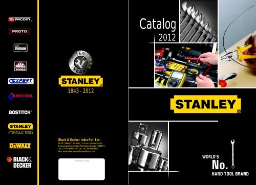 Stanley 2012 Catalog - Print version