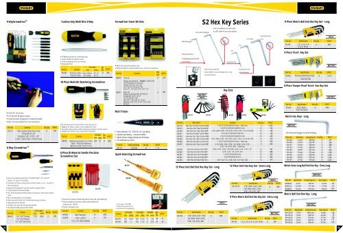 Stanley 2012 Catalog - Print version