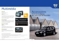 Brochure accessoires - Dacia