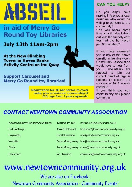 July Newsletter - The Newtown Community Association