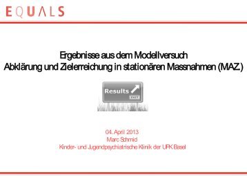 Vortrag MAZ, Dr. M. Schmid (PDF, 103 Seiten, 4 MB)