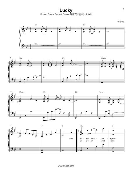 Piano Sheet Pdf