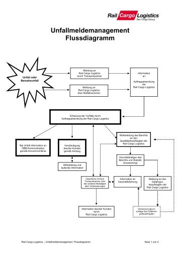 Flussdiagramm für das Unfallmeldemanagement - Rail Cargo ...