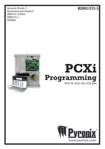Programming - Pyronix