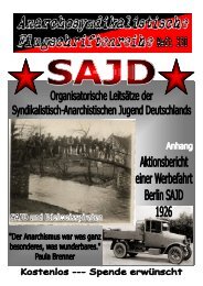 Organisatorische Leitsätze der Syndikalistisch-Anarchistischen ...