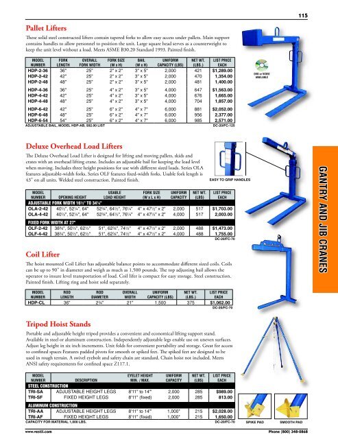 Material Handling Catalog - Casters