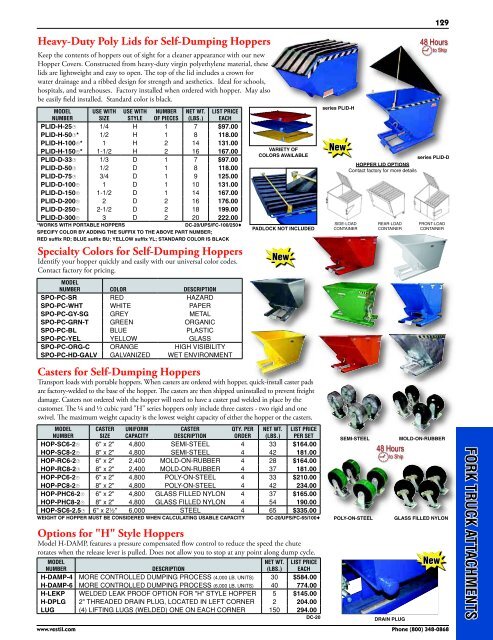 Material Handling Catalog - Casters