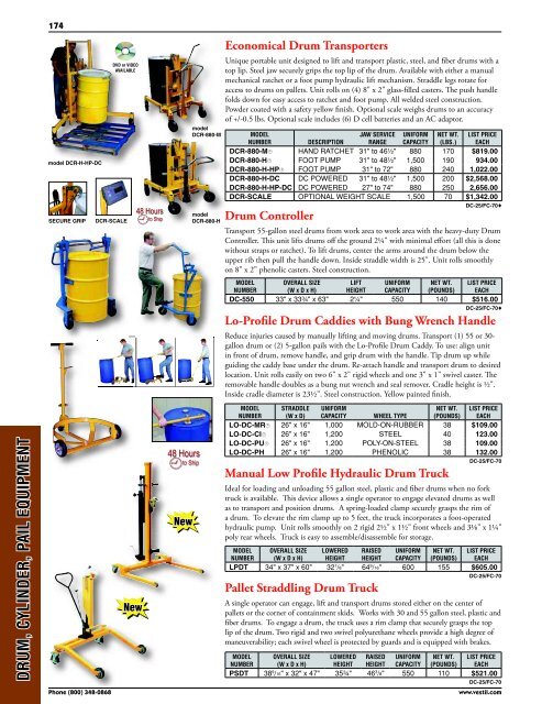 Material Handling Catalog - Casters