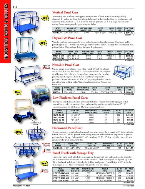 Material Handling Catalog - Casters