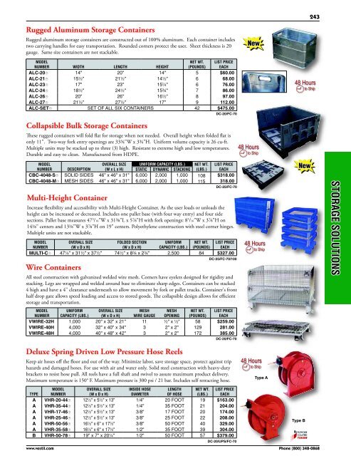 Material Handling Catalog - Casters