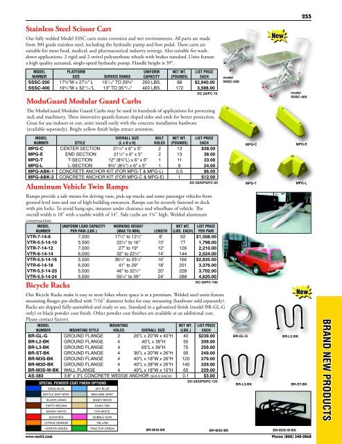 Material Handling Catalog - Casters