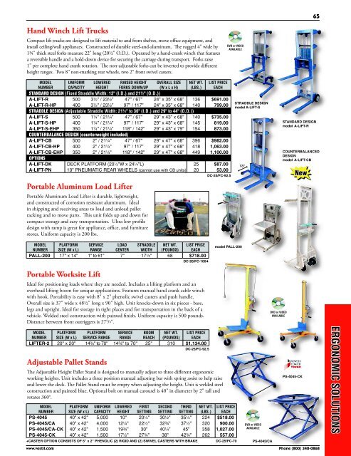 Material Handling Catalog - Casters