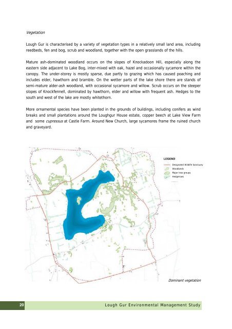 Lough Gur Environmental Management Study February 2009