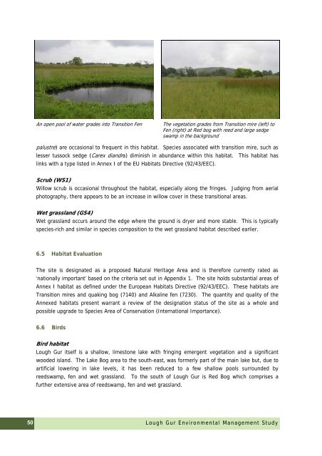 Lough Gur Environmental Management Study February 2009