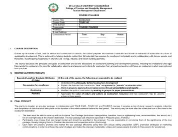DE LA SALLE UNIVERSITY-DASMARINAS - DLSU-D