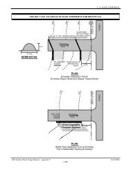 PLAN PLAN BERM DETAIL - King County