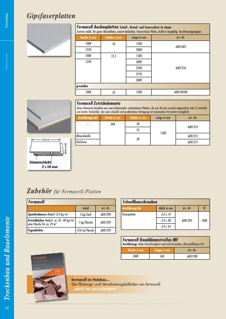 Lagerprogramm & Preisinformationen - Behrens-Wöhlk-Gruppe