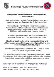 der Flyer zum Download - Bendestorf