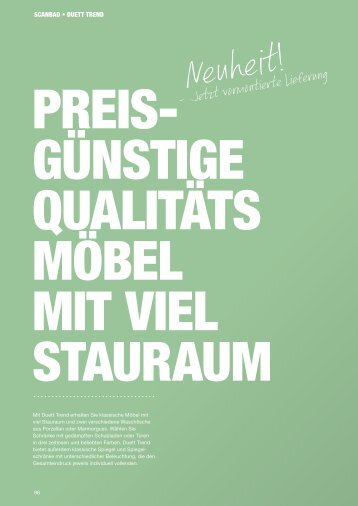 PDF-Produktinformationen - Badmoebeldirekt.de