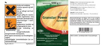 Granstar® Power - DuPont