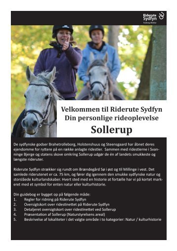 Sollerup – kort - Riderute Sydfyn