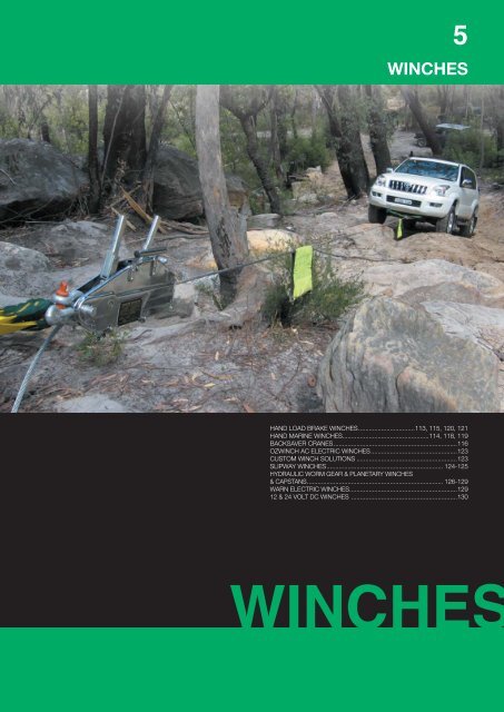 WINCHES - Stenhouse Lifting Equipment Pty Ltd