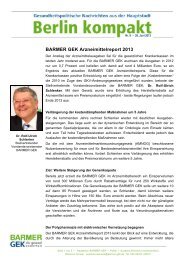 Berlin kompakt Nr. 8/2013 ( PDF , 210 KB ) Hinweis - Presse