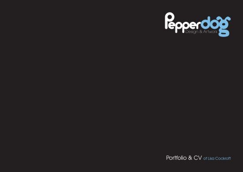 Portfolio & CV of Lisa Cockroft - Pepperdog Design