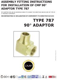 TYPE 787 90° ADAPTOR - CMP Products