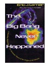 The Big Bang Never Happened