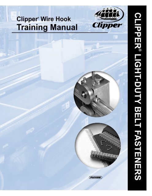 Training Manual CLIPPER LIGHT-DUTY BELT ... - Pooley Inc