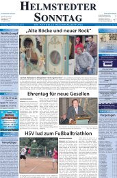 HELMSTEDTER SONNTAG HELMSTEDTER ... - ViP 4 Helmstedt